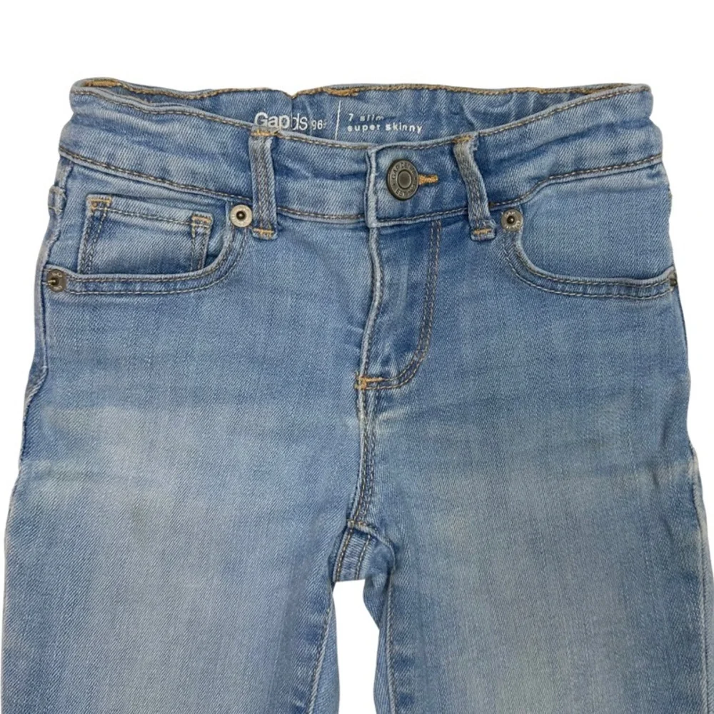 Gap SLIM Super Skinny Jeans- size 7 SLIM-‎ guc for light dinginess to knees